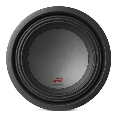 Alpine Type R 10 Inch 2250 Watt Max 4 Ohm Car Audio Subwoofer R-W10D4 (Open Box)
