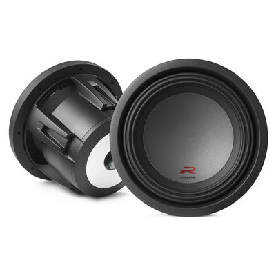 Alpine Type R 10 Inch 2250 Watt Max 4 Ohm Car Audio Subwoofer R-W10D4 (Open Box)