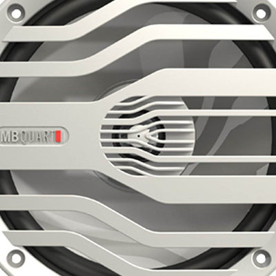 MB Quart Marine 2 Channel 400W Class D Amp and 6.5" 120W 2-Way Coaxial Speakers
