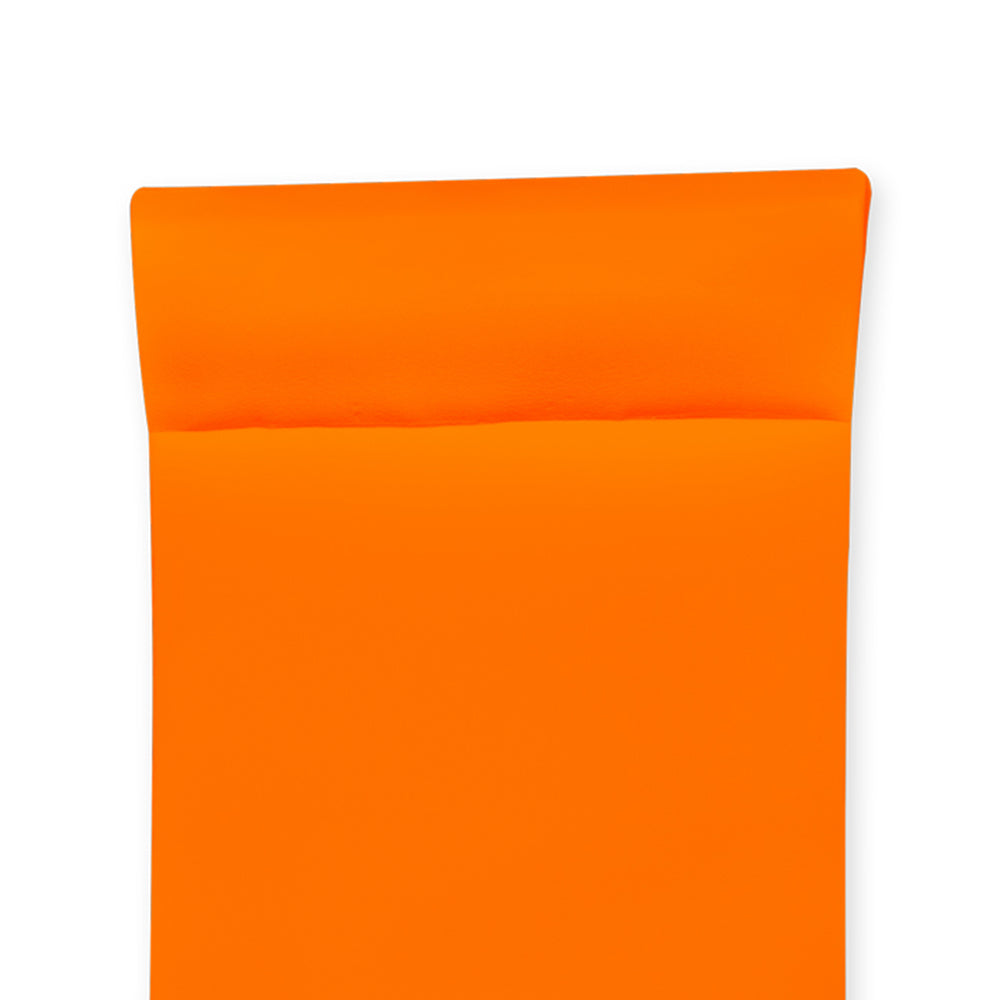 TRC Splash 70 Inch Foam Raft Lounger Pool Lake Float, Orange Breeze (6 Pack)