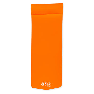 TRC Recreation Splash 70 Inch Foam Raft Lounger Pool Lake Float, Orange (3 Pack)