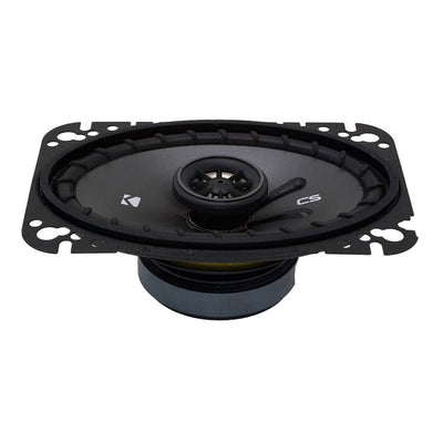 Kicker CSC46 600W 4" x 6" 2-Way Coaxial Car Audio Speakers (2 Pair) | 43CSC464