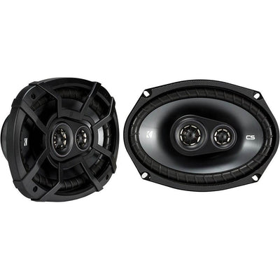 Kicker CSC693 6 x 9 Inch 450W 3 Way 4 Ohm Car Audio Speakers, 2 Pair | 43CSC6934