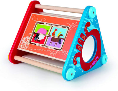 Hape Take Along Wooden Activity Skill Learning Building Box Toy (Open Box) - VMInnovations