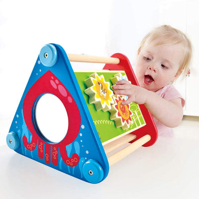 Hape Take Along Wooden Activity Skill Learning Building Box Toy (Open Box) - VMInnovations