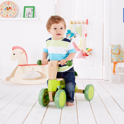 Hape Scoot Around Children's Wooden Active Ride-On Balance Scooter (Open Box) - VMInnovations