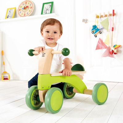 Hape Scoot Around Children's Wooden Active Ride-On Balance Scooter (Open Box) - VMInnovations