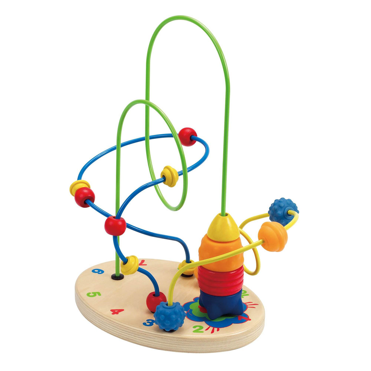 Hape Totally Amazing Countdown Children's Activity Maze Floor Toy (Open Box)