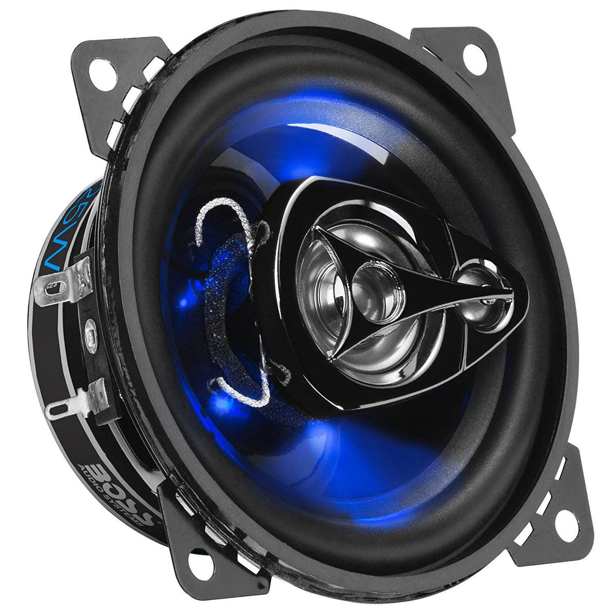 Boss BE423 Rage 4 Inch 3 Way 225W Full Range Mobile Audio/Video Speakers, Pair