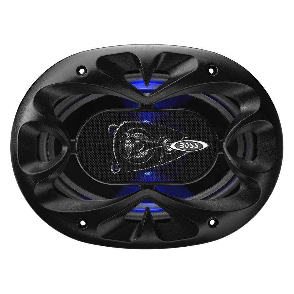 Boss BE5768 Rage 5" x 7" 4 Way 300W Full Range Mobile Audio/Video Speakers, Pair