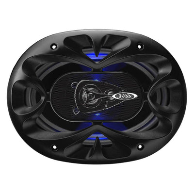 Boss BE5768 Rage 5" x 7" 4 Way 300W Full Range Mobile Audio/Video Speakers, Pair