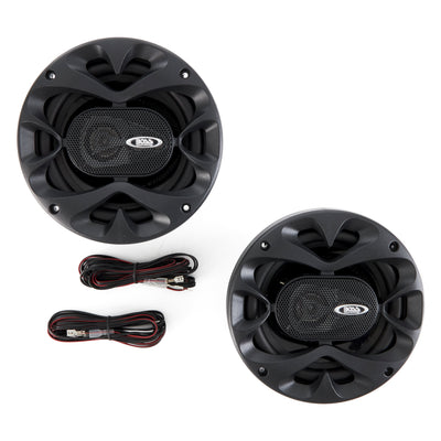 Boss Audio BE654 Rage 6.5" 300W 4-Way Full Range Mobile Audio Speakers, Pair