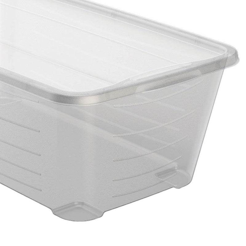 Life Story 6Q Rectangular Clear Plastic Protective Storage Shoe Box (16 Pack)