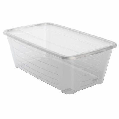 Life Story 6Q Rectangular Clear Plastic Protective Storage Shoe Box (16 Pack)