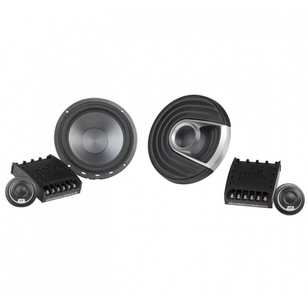Polk Audio MM1 6.5 Inch 375W Component Marine Boat ATV Speakers System (2 Pack)