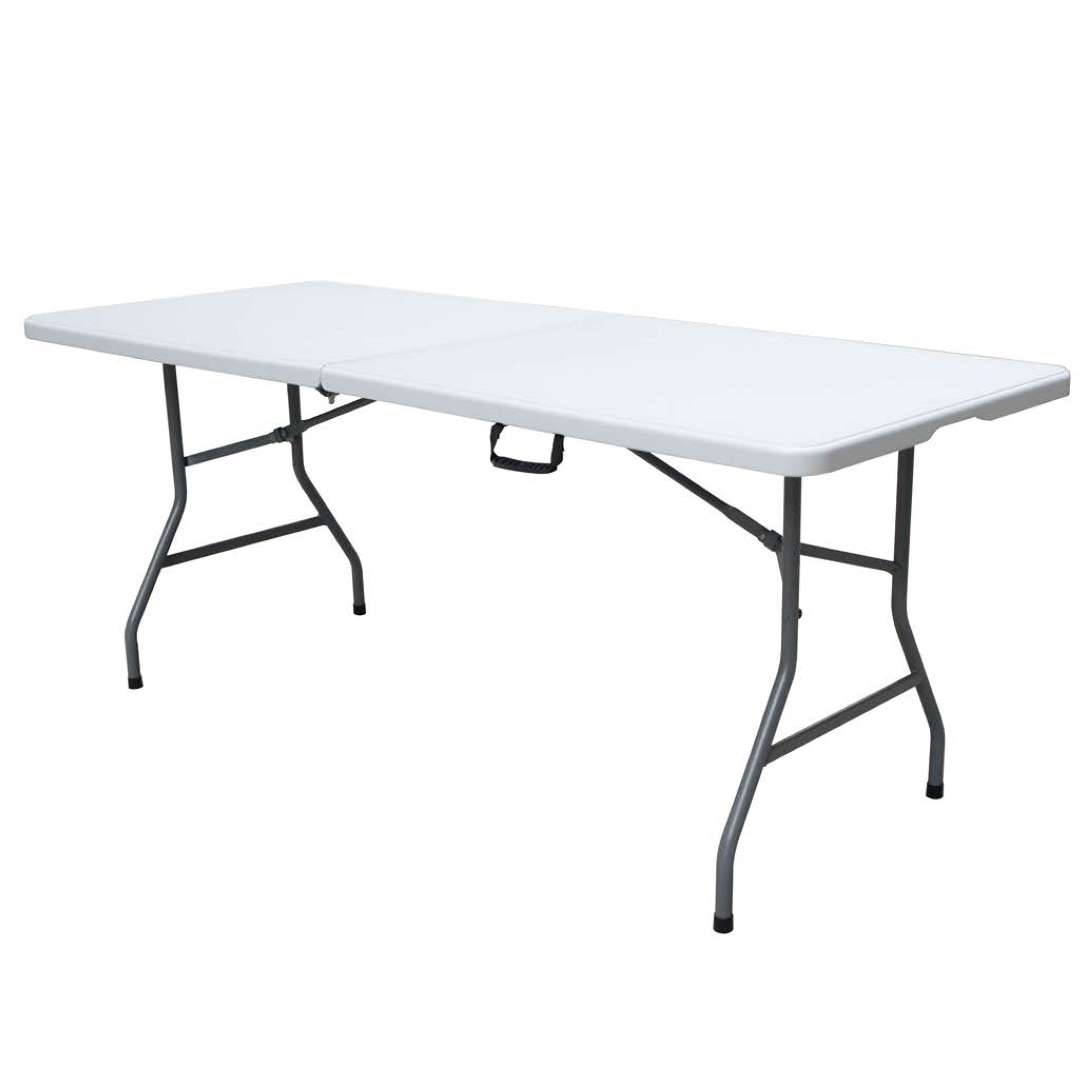Plastic Development Group 6' Folding Banquet Table & Folding Chairs (4 Pack) - VMInnovations