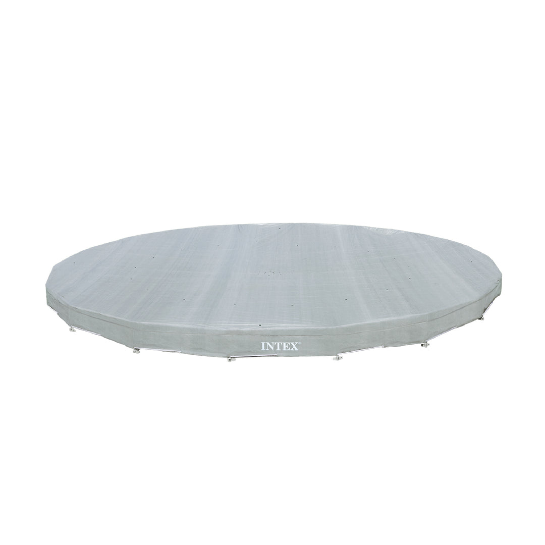 Intex UV Resistant Debris Cover for 18' Intex Ultra Frame Swimming Pools, Gray