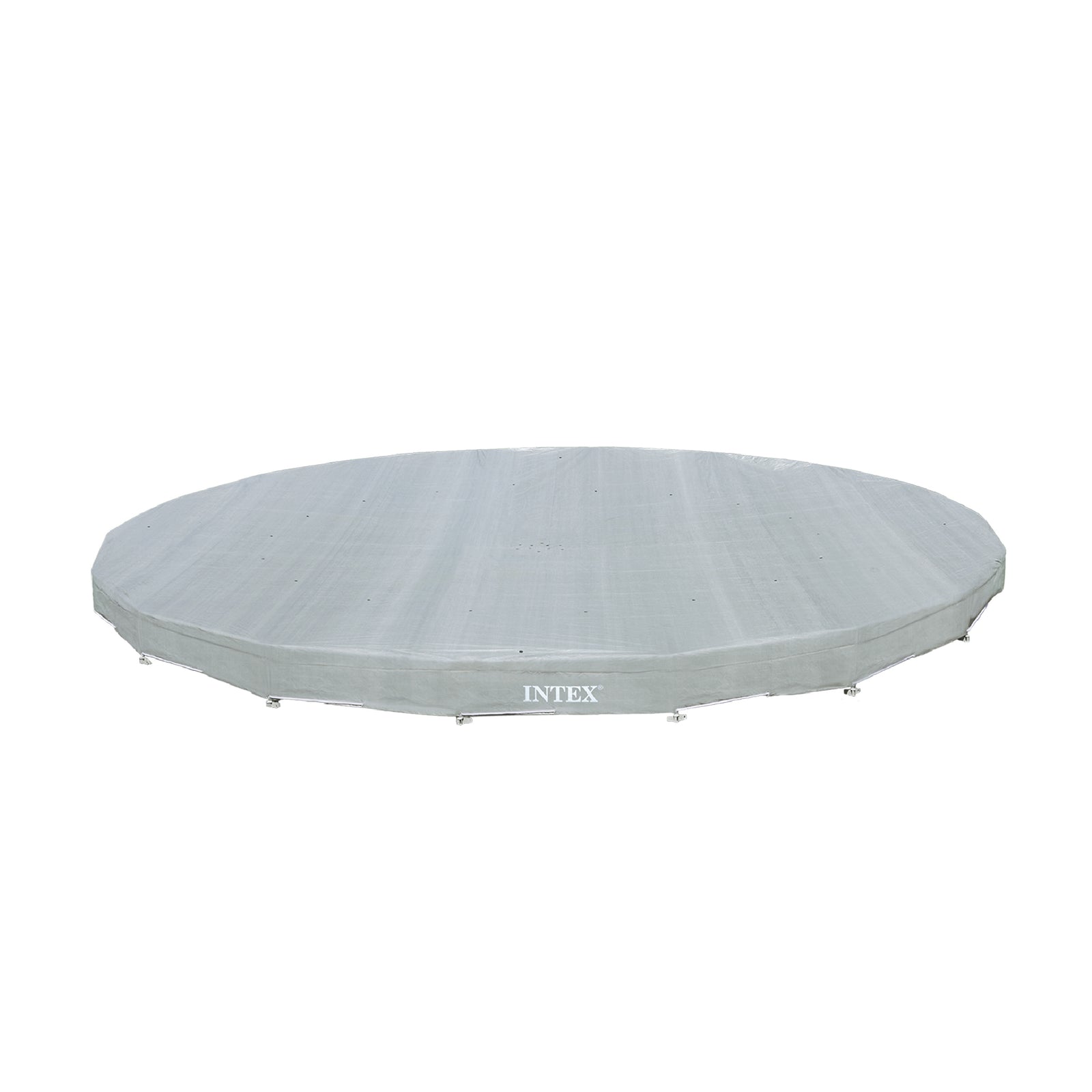 Intex UV Resistant Debris Cover for 18' Intex Ultra Frame Swimming Pools, Gray - VMInnovations