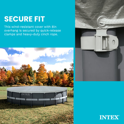 Intex Deluxe Debris Cover for 18' Intex Ultra Frame Pools (Open Box) - VMInnovations