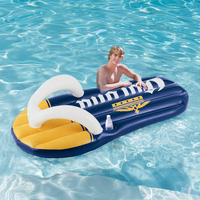 Corona Beer Inflatable Swimming Pool Flip Flop Pool Floats with Floating Cooler