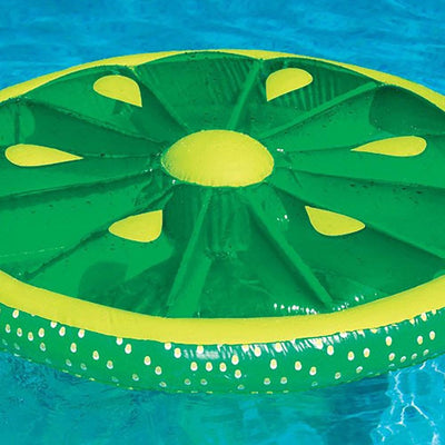 Corona Beer Bottle 68.5" x 22" Inflatable Pool Float Mat + Lime Slice Float