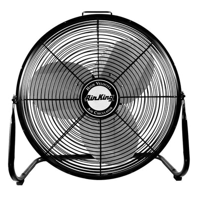 Air King 18" 1/6 HP 3 Speed Heavy Duty Portable Industrial Floor Fan (2 Pack) - VMInnovations