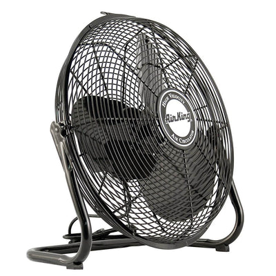 Air King 18" 1/6 HP 3 Speed Heavy Duty Portable Industrial Floor Fan (2 Pack) - VMInnovations