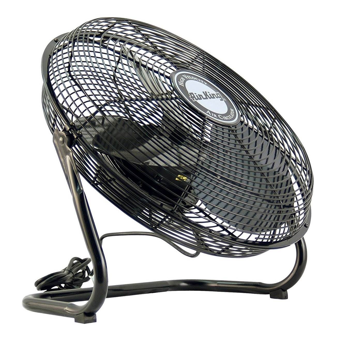 Air King 18" 1/6 HP 3 Speed Heavy Duty Portable Industrial Floor Fan (2 Pack) - VMInnovations