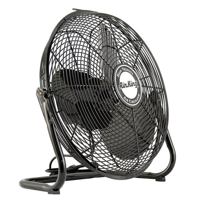 Air King 18" 1/6 HP 3 Speed Heavy Duty Portable Industrial Floor Fan (4 Pack)