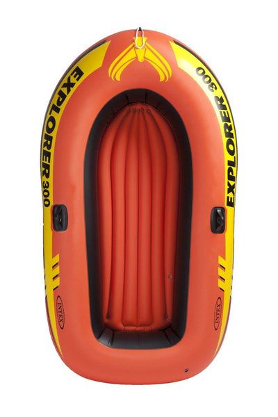 Intex Explorer 300 Compact Inflatable Three Person Raft Boat | 58332EP (Open Box)