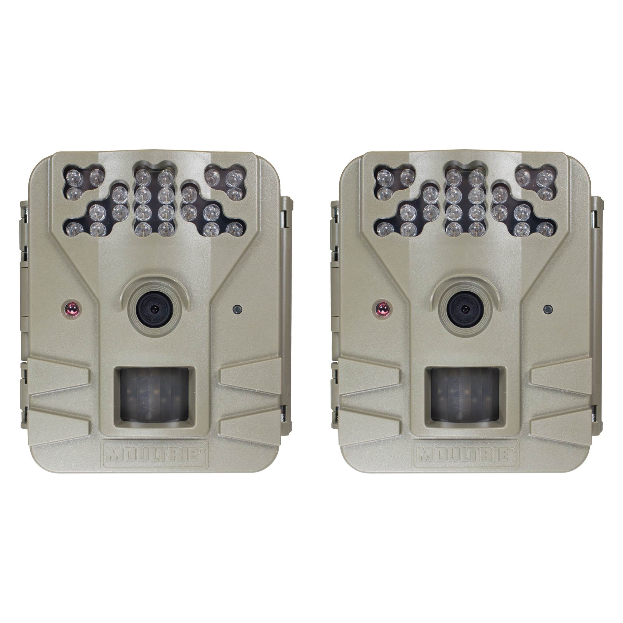 Moultrie Game Spy 2 Plus 9MP Low Glow IR Game Trail Camera, 2 Pack | MCG-13200