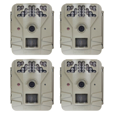 Moultrie Game Spy 2 Plus 9MP Low Glow IR Game Trail Camera, 4 Pack | MCG-13200