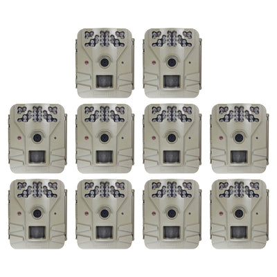 Moultrie Game Spy 2 Plus 9MP Low Glow IR Game Trail Camera, 10 Pack | MCG-13200