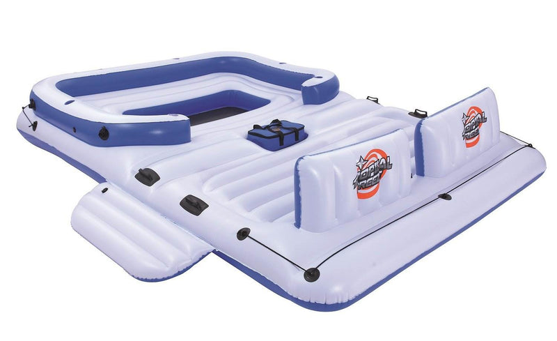 Bestway CoolerZ Tropical Breeze 6-Person Floating Island Lounge (Used)