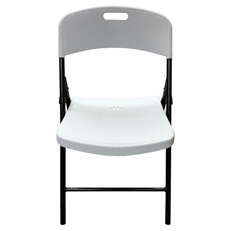 Lifetime Peakform Plastic Folding Chair, 4 Pack, White (Open Box)