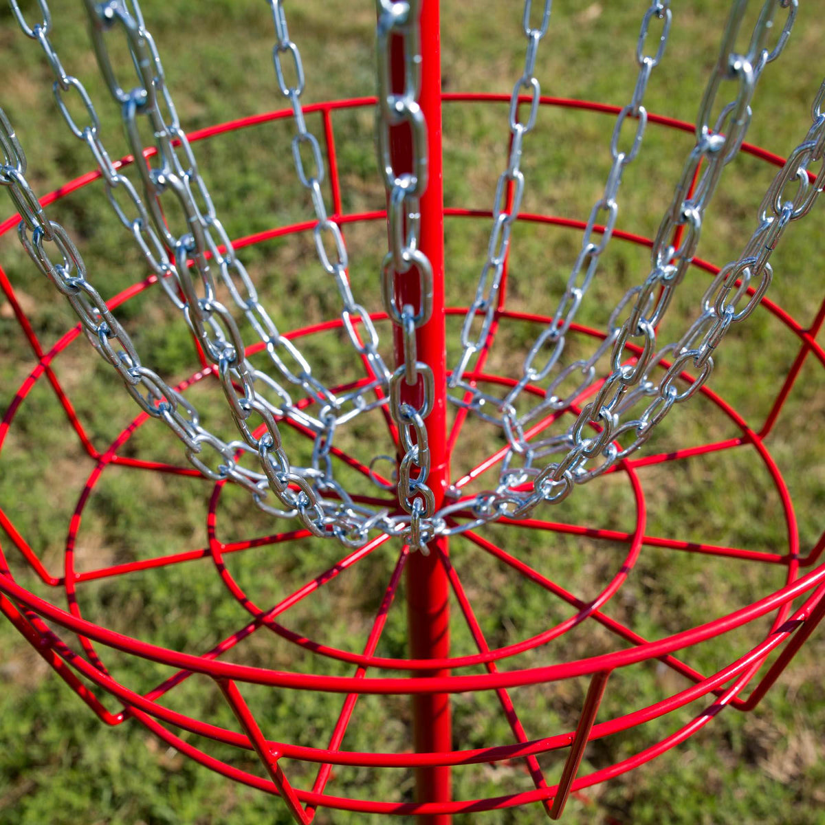 Wham-O PDGA Approved Frisbee Disc Golf Set with 6 Discs & Red Target (Open Box)
