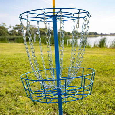 Wham-O PDGA Approved Official Frisbee Disc Golf Target, Blue (Open Box)