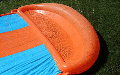 Two Pack: Bestway H2O Go Triple Slider Kids Outdoor 3-Person Water Slides