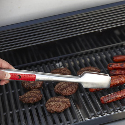 Char-Broil 4 Piece Comfort Grip BBQ Grill Cooking Utensils Tool Set (Open Box)