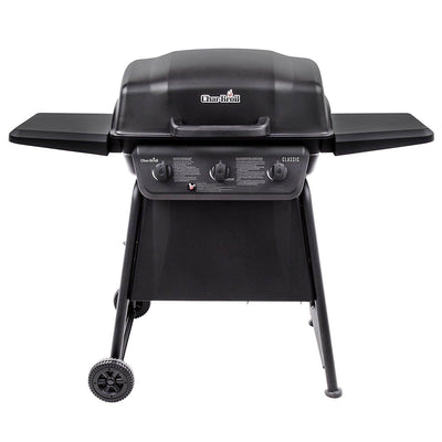 Char-Broil Classic 3 Burner Outdoor Backyard Barbecue Cooking Propane Gas Grill