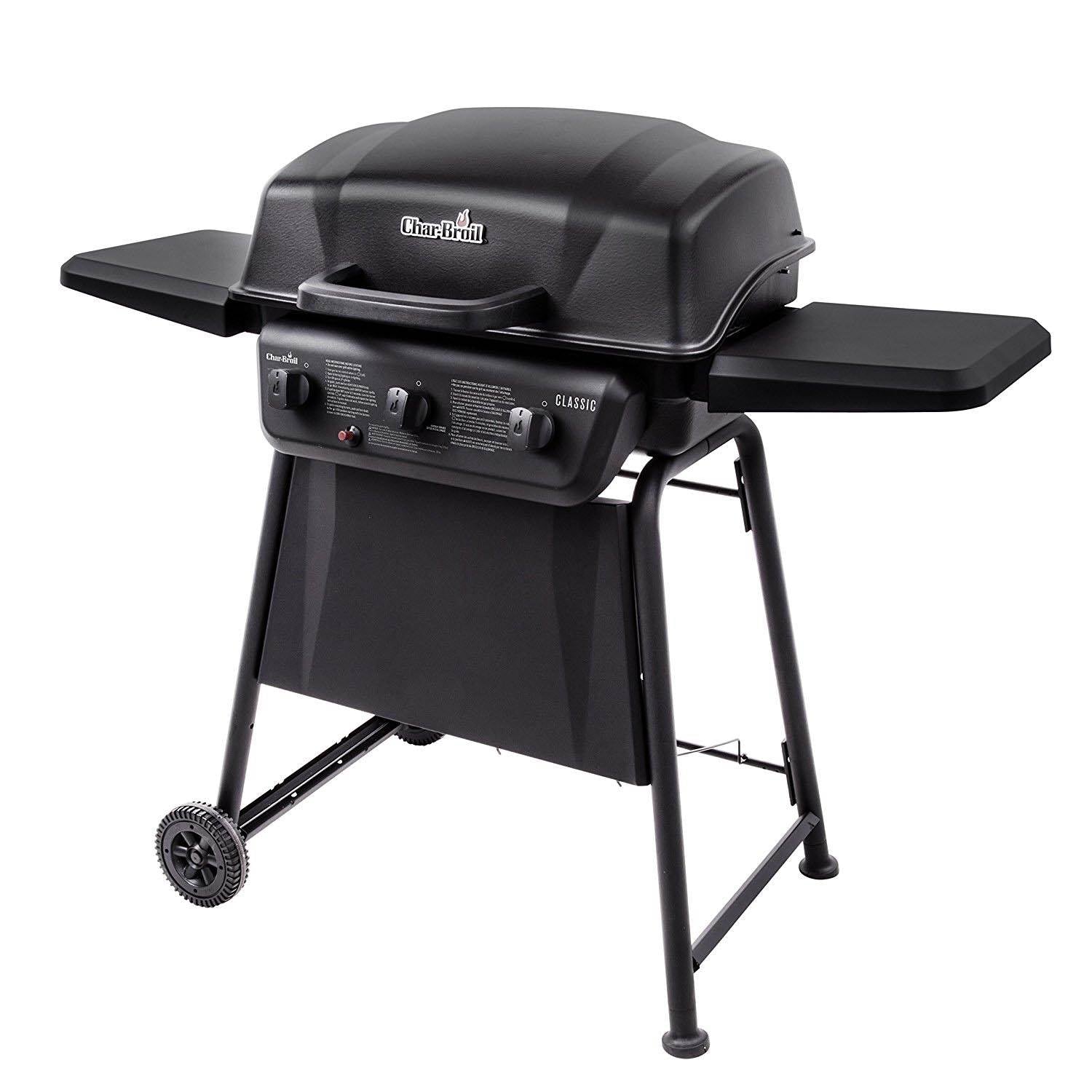 Char-Broil Classic 3 Burner Outdoor Barbecue Propane Gas Grill | Open Box