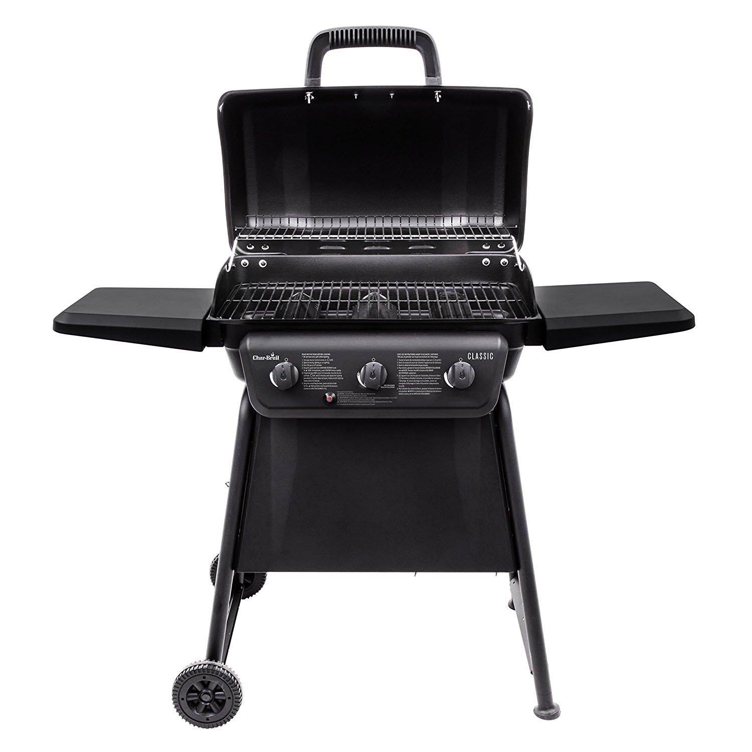 Char-Broil Classic 3 Burner Outdoor Barbecue Propane Gas Grill | Open Box
