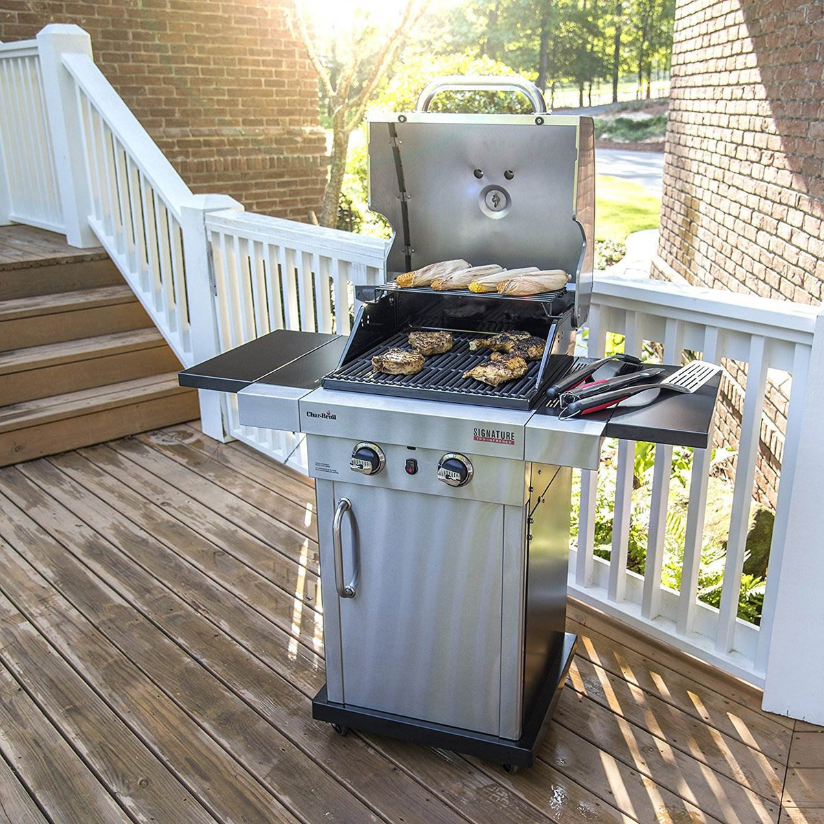 Char-Broil Signature TRU Infrared Stainless Steel 2 Burner Gas Grill | Open Box