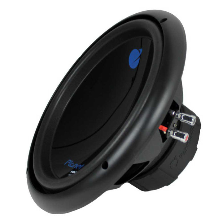 QPower 4 Hole 12 Inch Enclosure and Planet Audio AC12D 1800W Subwoofer (2 Pack) - VMInnovations