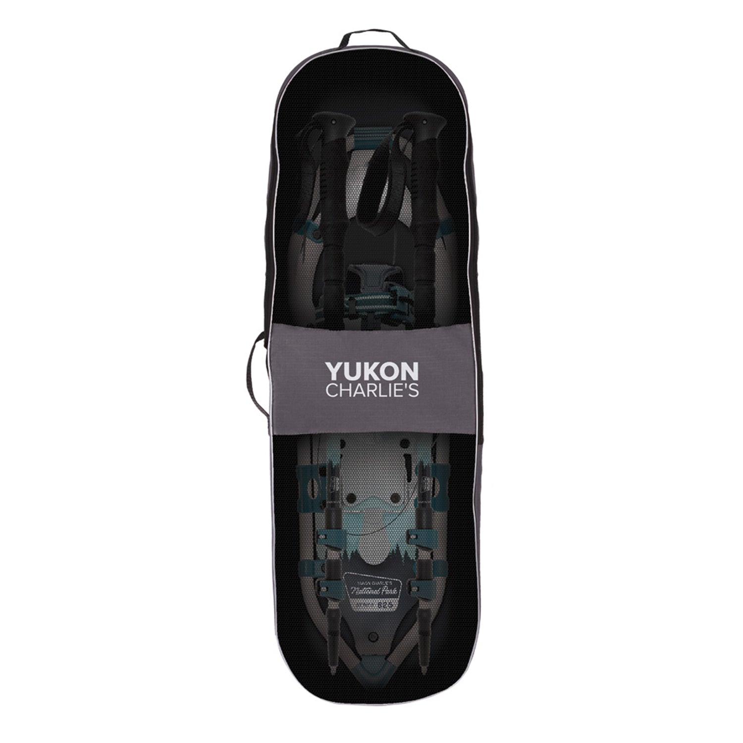 Yukon Charlie's 8 x 25 Inch Women Snowshoe Kit with Poles and Bag (Open Box)