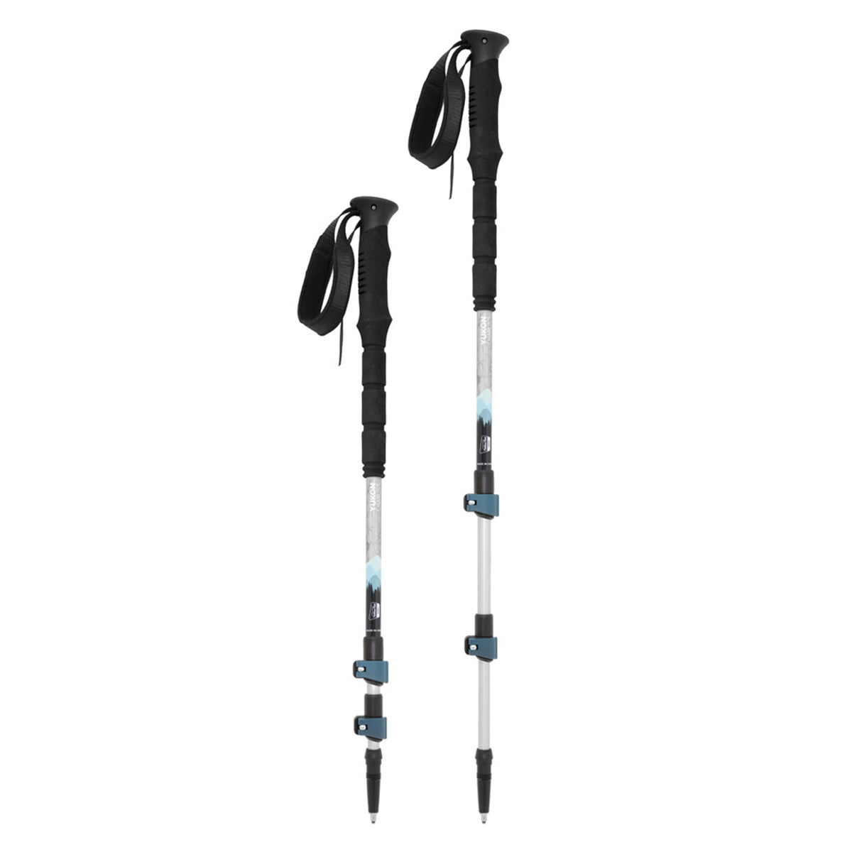 Yukon Charlie's 8 x 25 Inch Women Snowshoe Kit with Poles and Bag (Open Box)