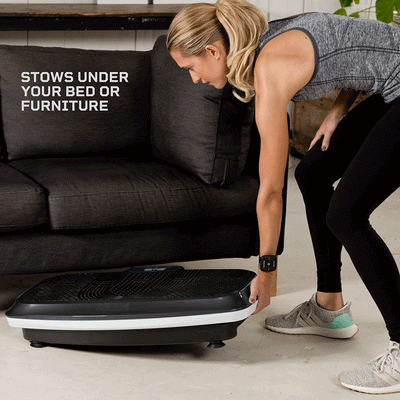 LifePro Hovert 3D Vibration Plate Body Exercise Workout Equipment Machine, Black