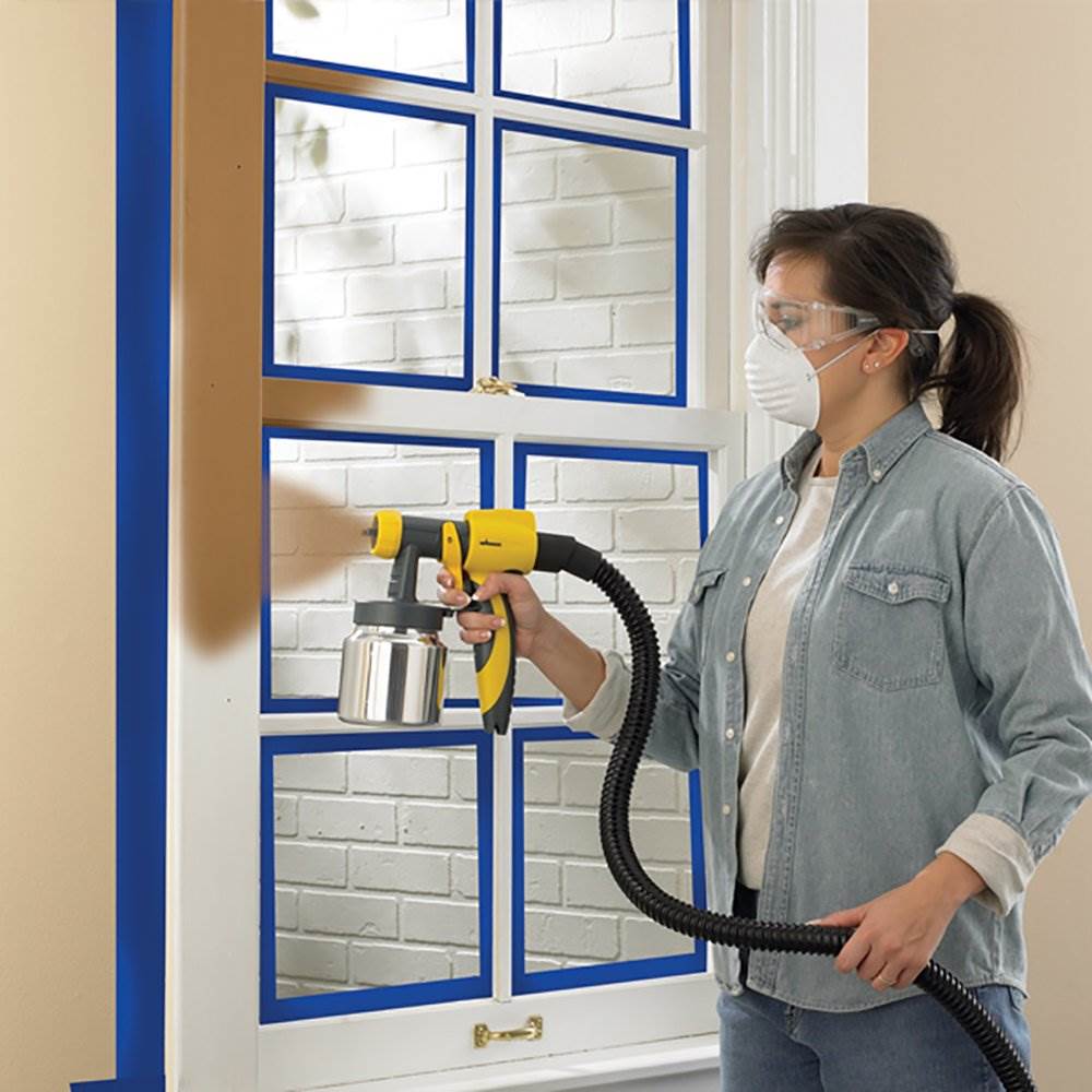 HVLP Control Spray Electric Compact Max Paint Sprayer Gun with 20' Hose (USed)