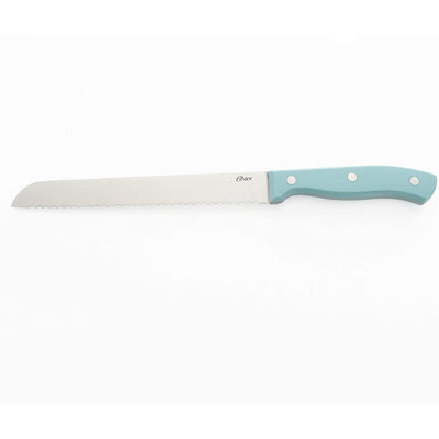 Oster Evansville 14 Piece Stainless Steel Knife Cutlery Set Turquoise (Open Box) - VMInnovations