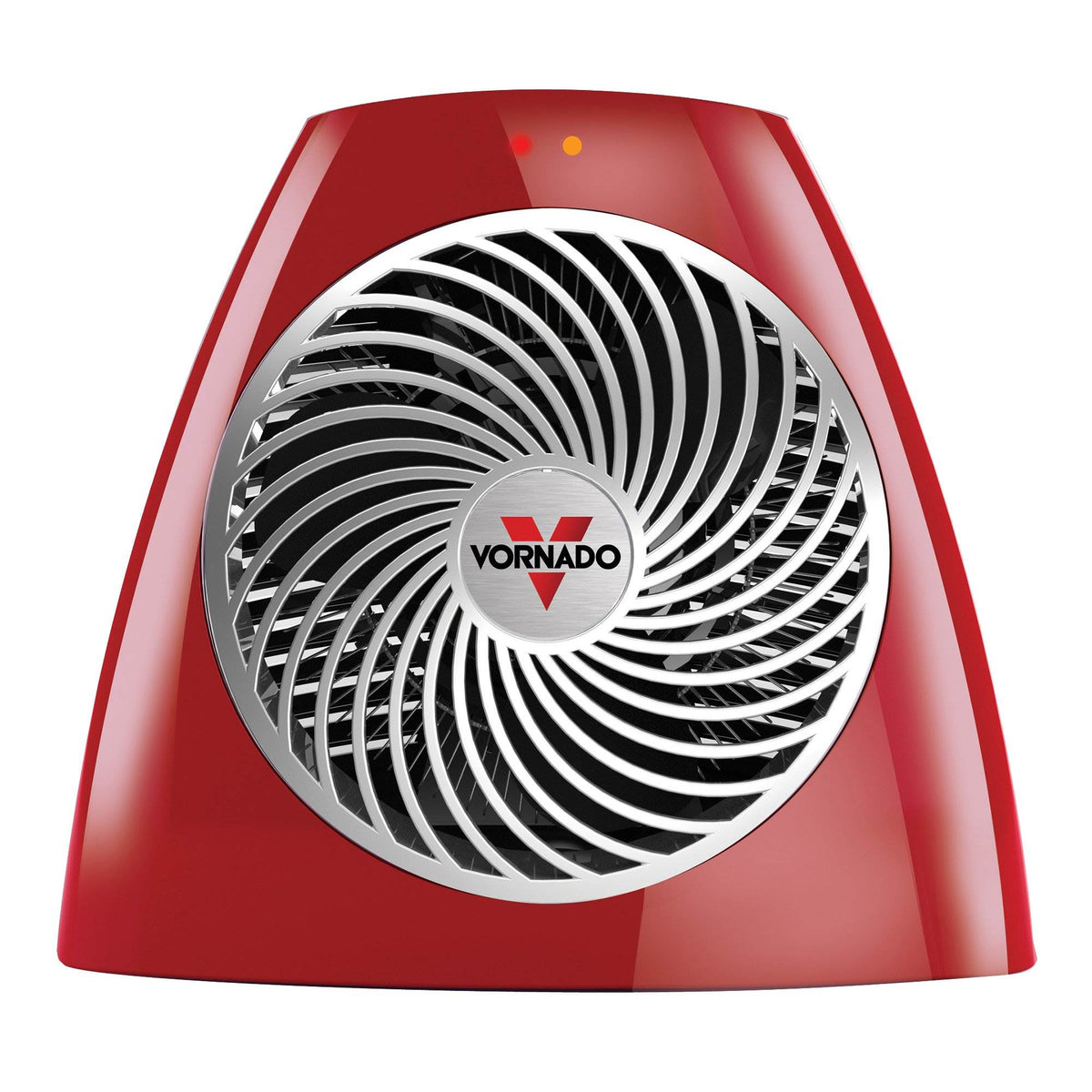 Vornado 750 Watt 2-Speed Vortex Small Personal Fan Space Heater, Red (Open Box)